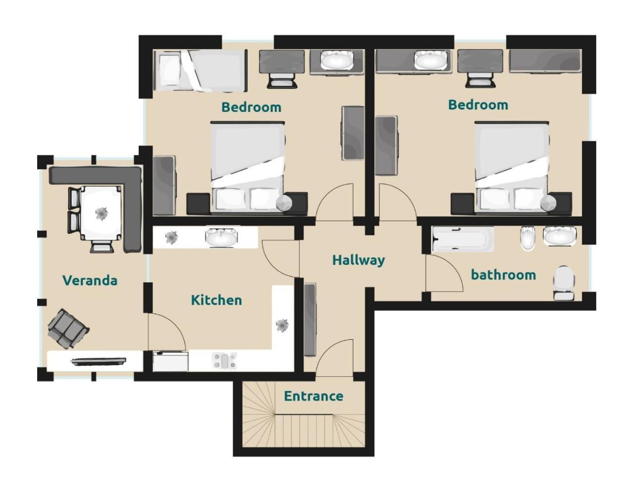 Villa Alpina Apartments Santa Cristina Val Gardena 외부 사진